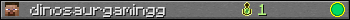 dinosaurgamingg userbar 350x20