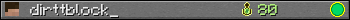 dirttblock_ userbar 350x20