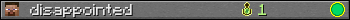 disappointed userbar 350x20