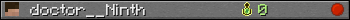 doctor__Ninth userbar 350x20