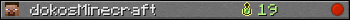 dokosMinecraft userbar 350x20