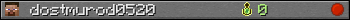 dostmurod0520 userbar 350x20