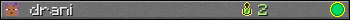 drani userbar 350x20