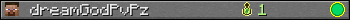 dreamGodPvPz userbar 350x20