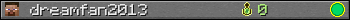 dreamfan2013 userbar 350x20
