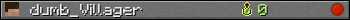 dumb_Villager userbar 350x20