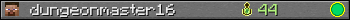 dungeonmaster16 userbar 350x20