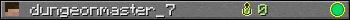 dungeonmaster_7 userbar 350x20