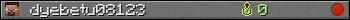 dyebetu08123 userbar 350x20