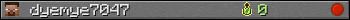 dyemye7047 userbar 350x20