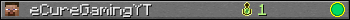 eCureGamingYT userbar 350x20