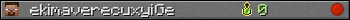 ekimaverecuxyiGe userbar 350x20