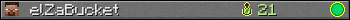 elZaBucket userbar 350x20