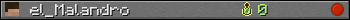 el_Malandro userbar 350x20