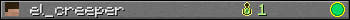 el_creeper userbar 350x20