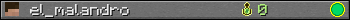 el_malandro userbar 350x20