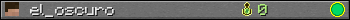 el_oscuro userbar 350x20