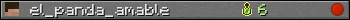 el_panda_amable userbar 350x20