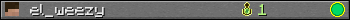 el_weezy userbar 350x20