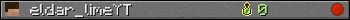 eldar_limeYT userbar 350x20