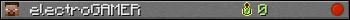 electroGAMER userbar 350x20