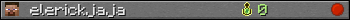 elerickjaja userbar 350x20