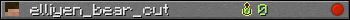 elliyen_bear_cut userbar 350x20