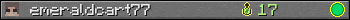 emeraldcart77 userbar 350x20