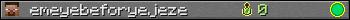 emeyebeforyejeze userbar 350x20