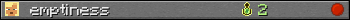 emptiness userbar 350x20