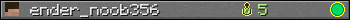 ender_noob356 userbar 350x20