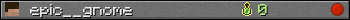 epic__gnome userbar 350x20