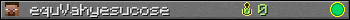 equVahyesucose userbar 350x20