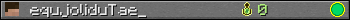 equjoliduTae_ userbar 350x20