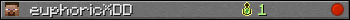 euphoricXDD userbar 350x20