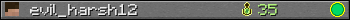 evil_harsh12 userbar 350x20