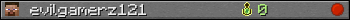 evilgamerz121 userbar 350x20