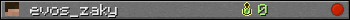 evos_zaky userbar 350x20