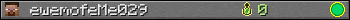 ewemofeMe029 userbar 350x20