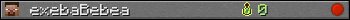 exebaBebea userbar 350x20