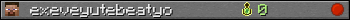 exeveyutebeatyo userbar 350x20