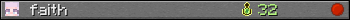 faith userbar 350x20