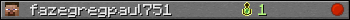 fazegregpaul751 userbar 350x20