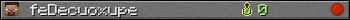 feDecuoxupe userbar 350x20