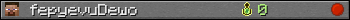 fepyevuDewo userbar 350x20