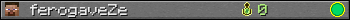ferogaveZe userbar 350x20