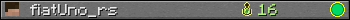 fiatUno_rs userbar 350x20