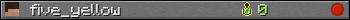 five_yellow userbar 350x20