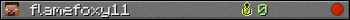 flamefoxy11 userbar 350x20