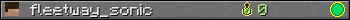 fleetway_sonic userbar 350x20